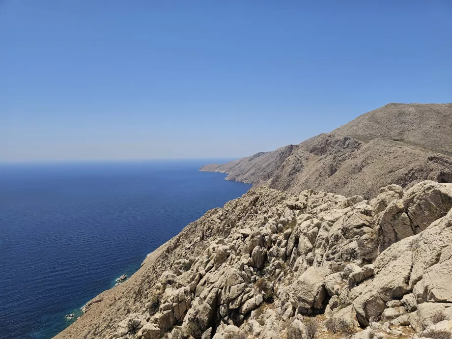 Θέα από το Κάστρο της Χάλκης