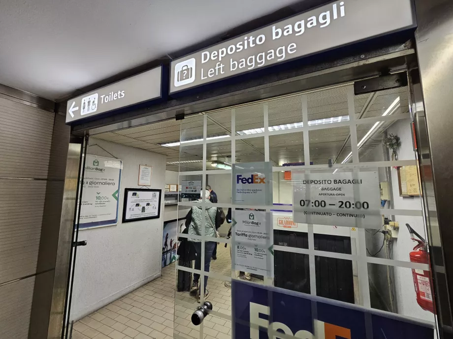 Αποθήκευση αποσκευών
