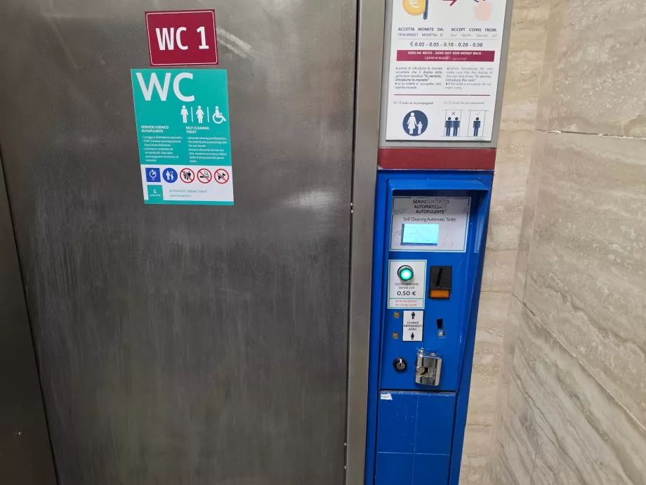 50 σεντς για την τουαλέτα στο μετρό