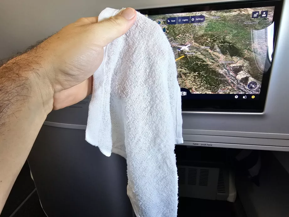 Ζεστή πετσέτα