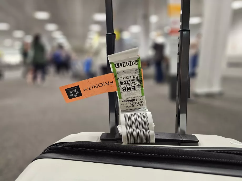 Ετικέτα αποσκευών προτεραιότητας