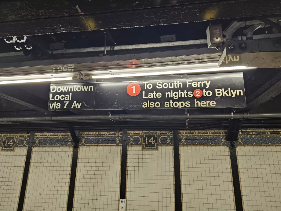 Σήμανση στο μετρό