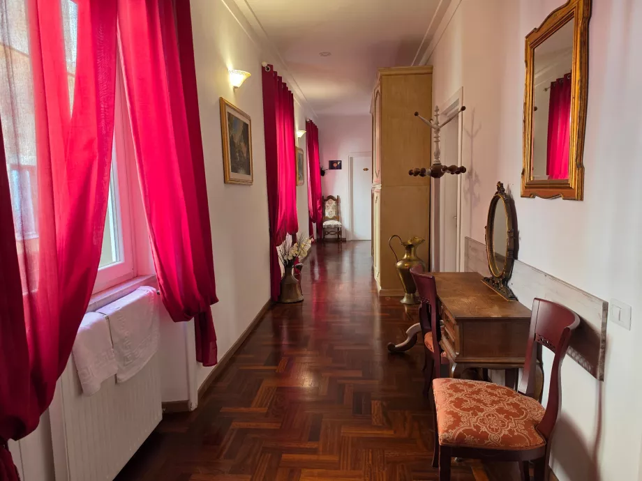 Hotel corridor