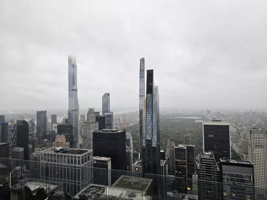 Rockefeller Center - θέα προς το Central Park