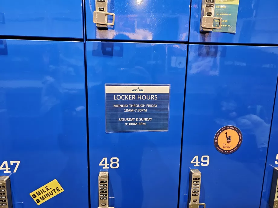 Κέντρο NYRR, αποθήκευση αποσκευών για τους δρομείς