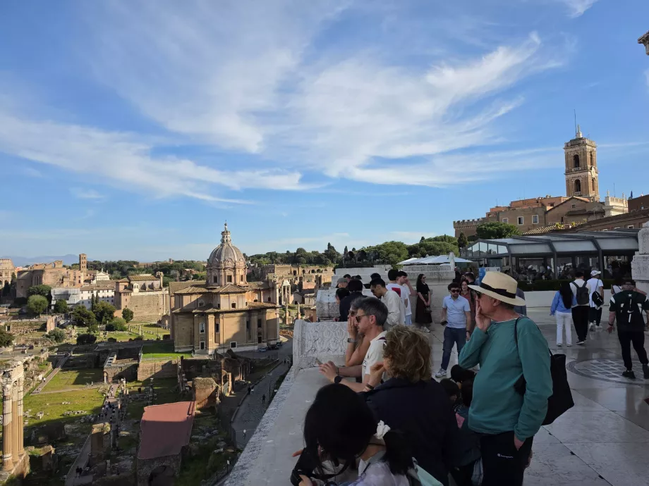 Altare della Patria, μέρος δωρεάν