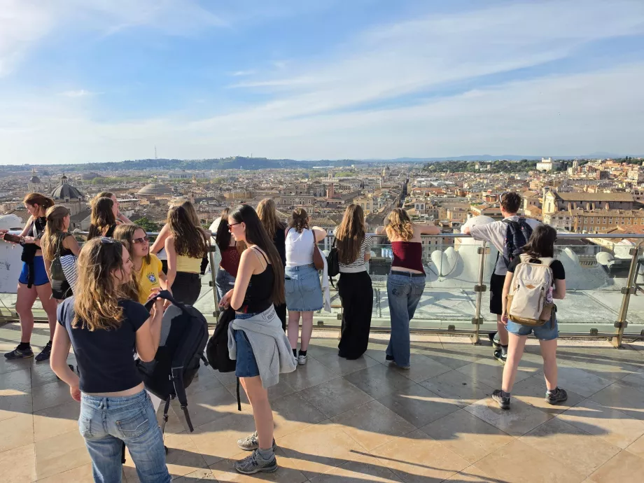 Altare della Patria, πληρωμένο μέρος