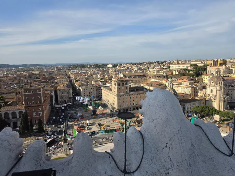 Altare della Patria, πληρωμένο μέρος