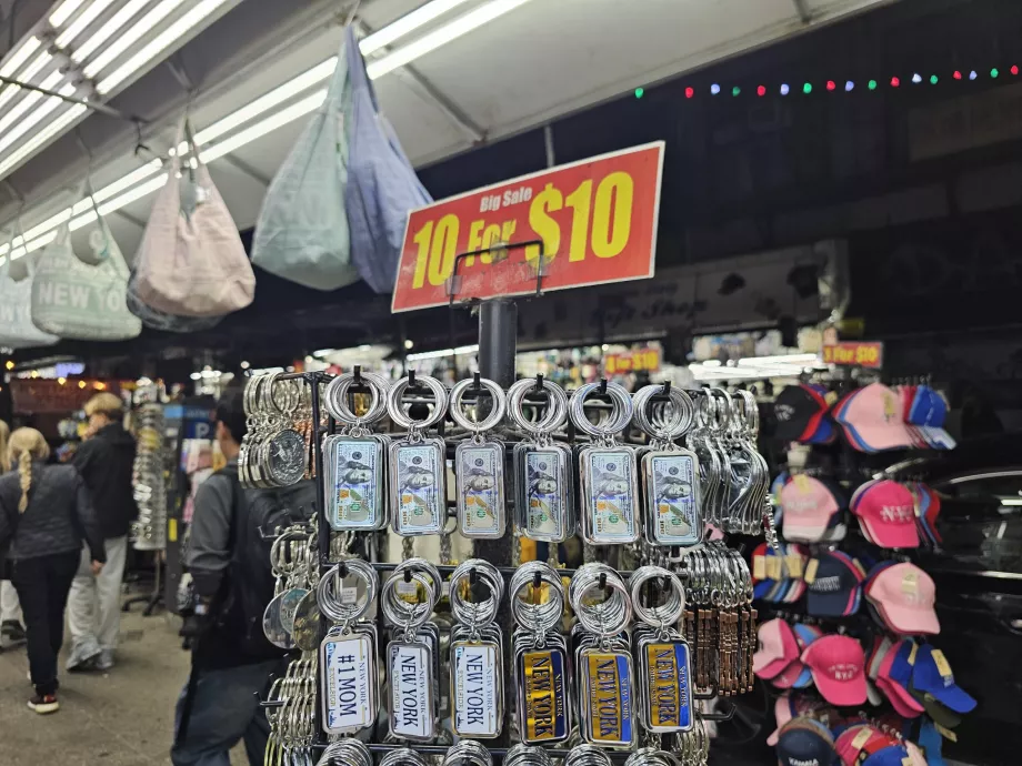 Chinatown, καταστήματα με σουβενίρ