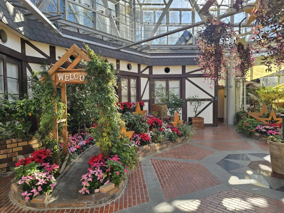 Θερμοκήπιο στους κήπους βοτάνων Nunobiki