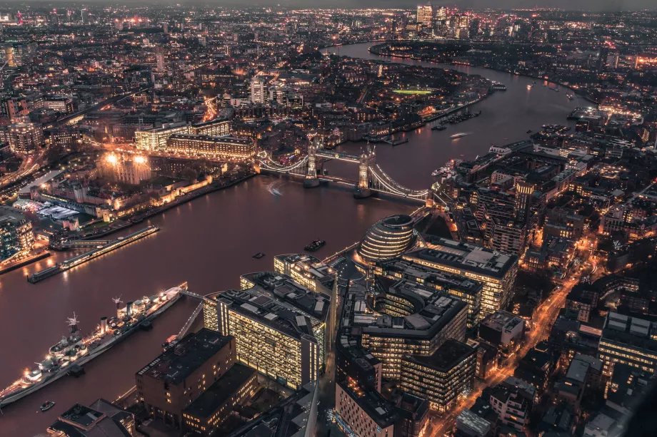 Θέα από το The Shard