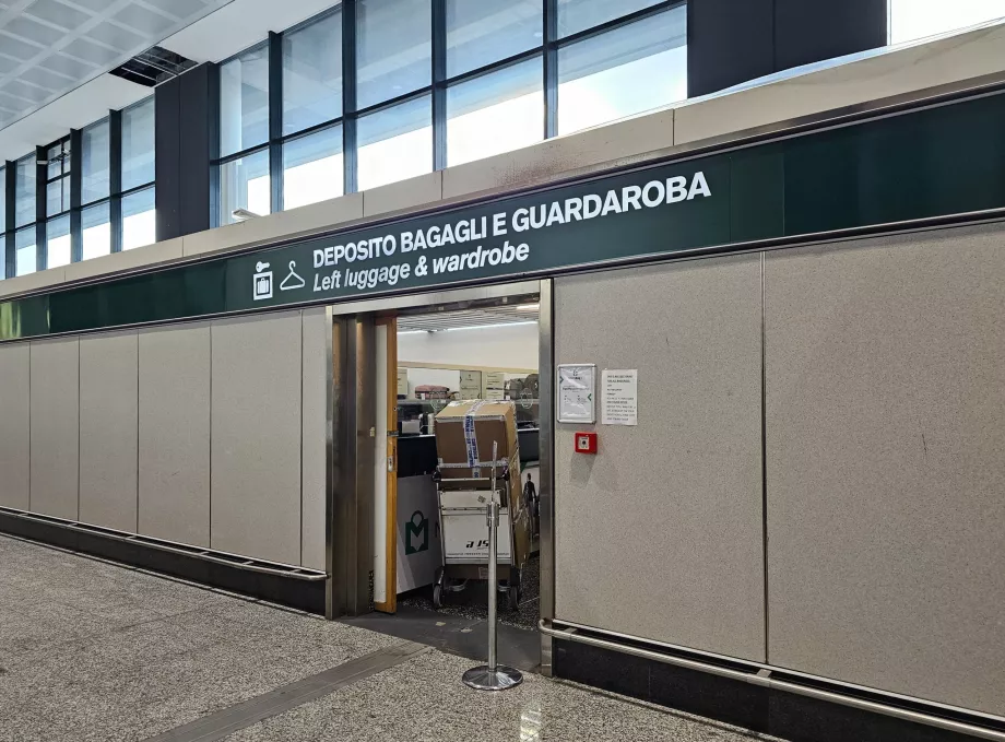 Χώρος αποθήκευσης αποσκευών, Αεροσταθμός 1