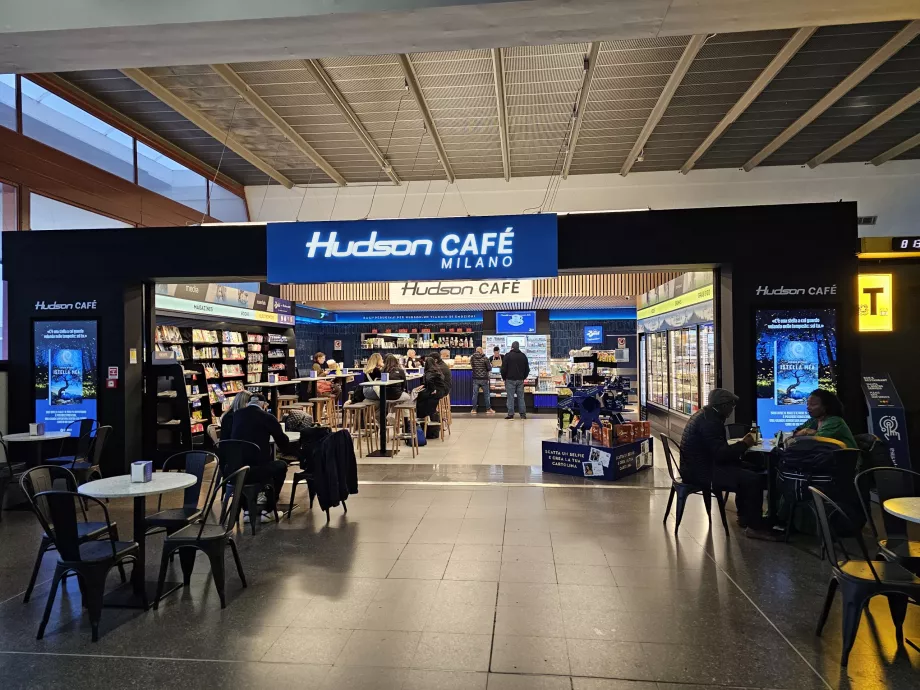 Hudson Café, Αφίξεις, Αεροσταθμός 2
