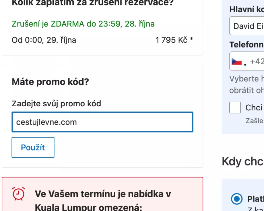 Κωδικός Promo Booking.com