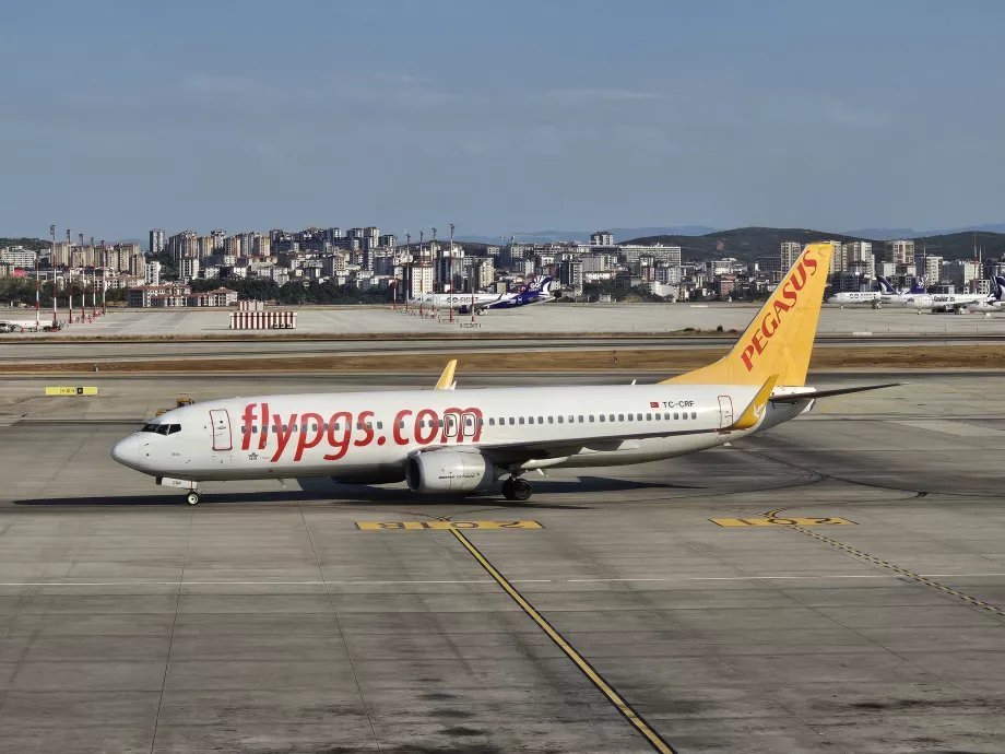 Pegasus Airlines, Boeing 737-800, Αεροδρόμιο Istanbul SAW