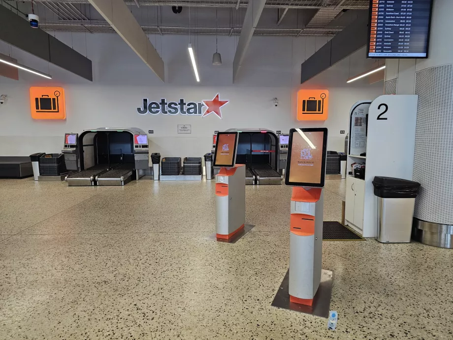 Check-in της Jetstar