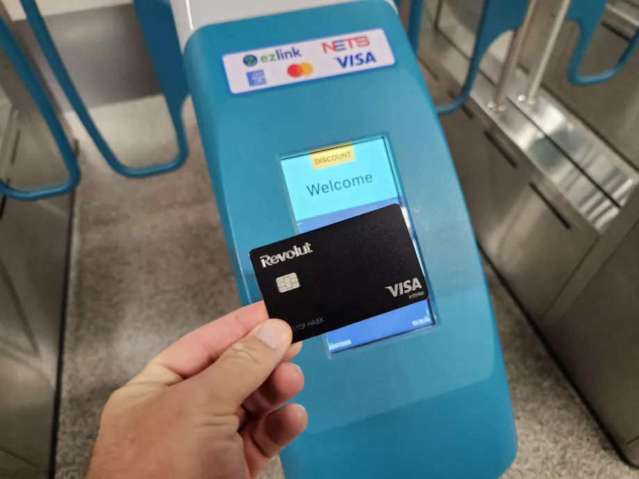Πληρωμή με κάρτα στο μετρό