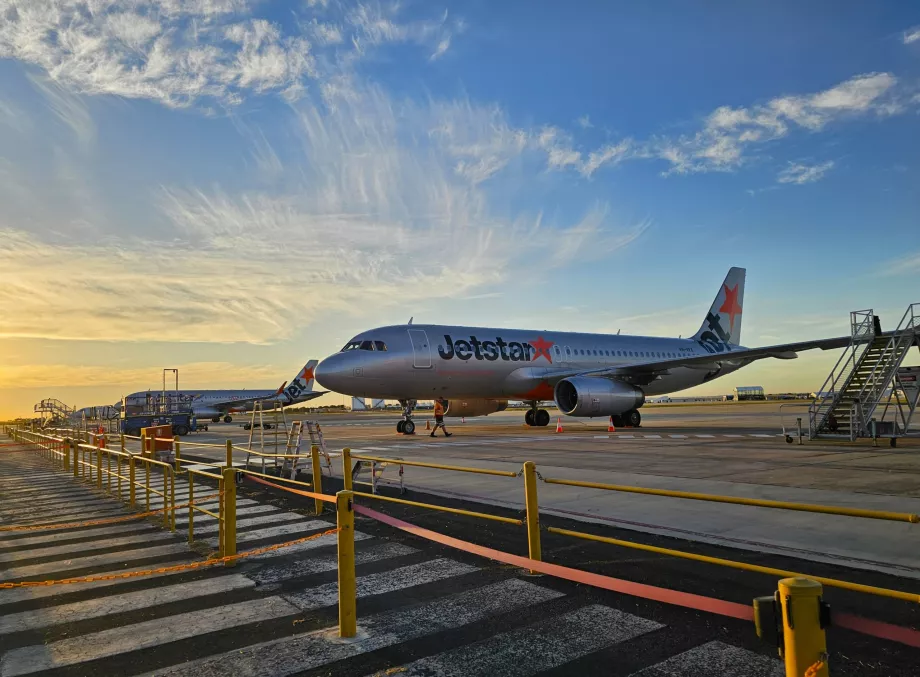 Jetstar Airlines, Airbus A320 στο αεροδρόμιο Avalon