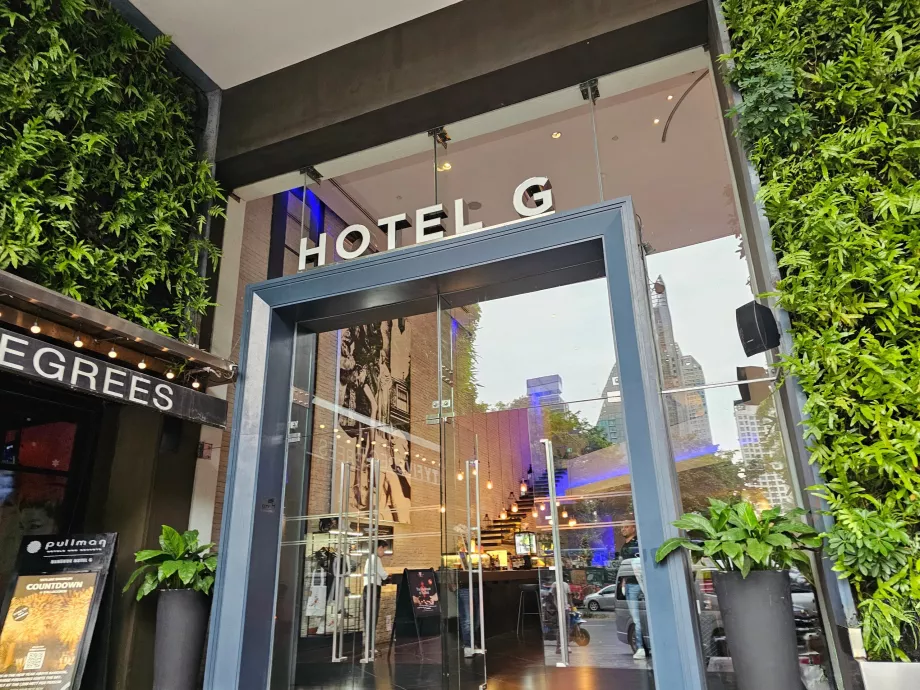 Είσοδος στο ξενοδοχείο