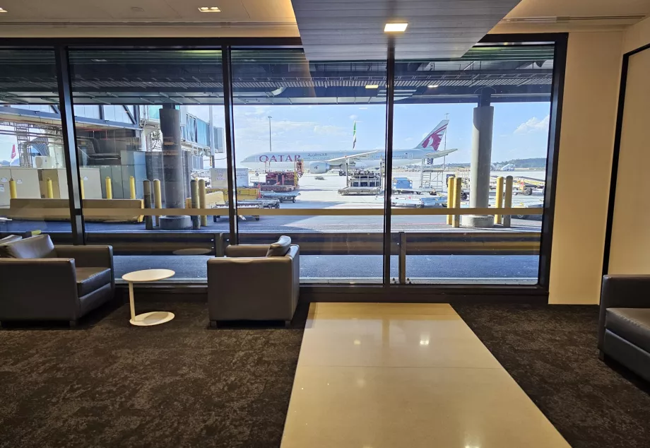 ANZ Lounge, θέα στην περιοχή