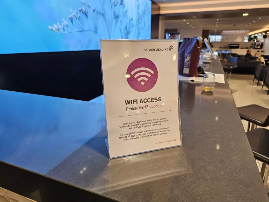 Wi-fi, σαλόνι ANZ