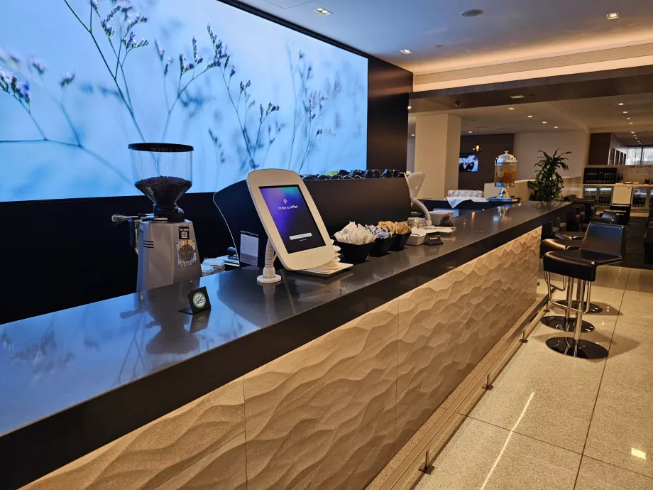 ANZ Lounge, καφετιέρα