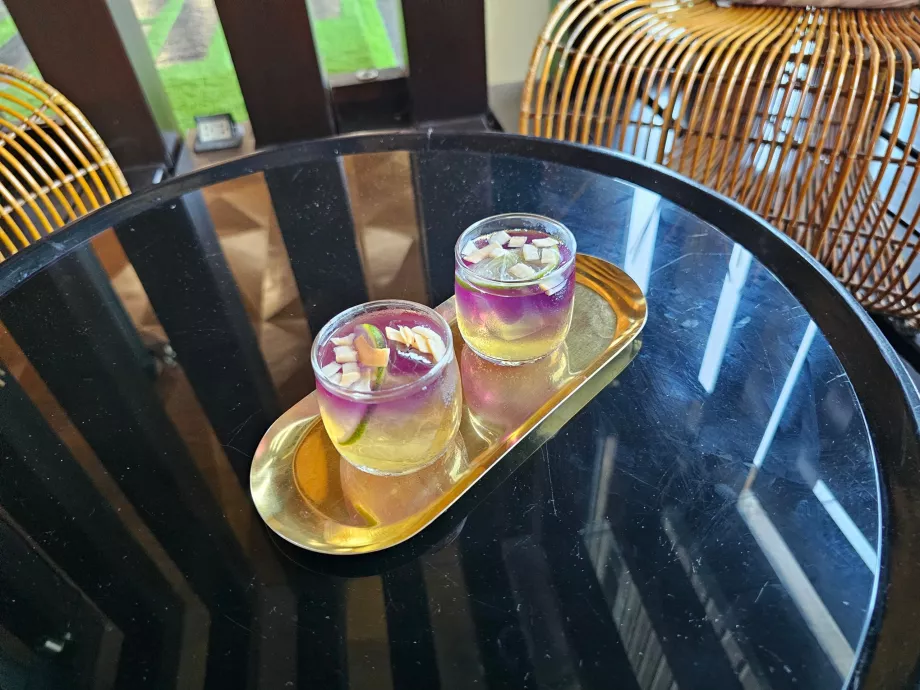 Ποτό καλωσορίσματος κατά το check-in