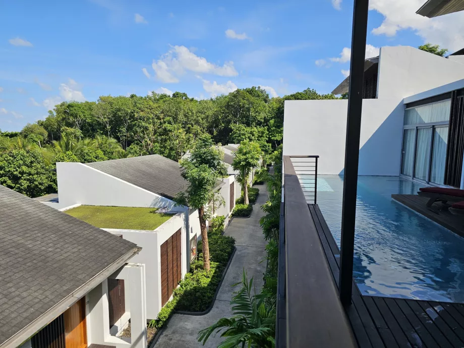 Θέα από τη βίλα μας